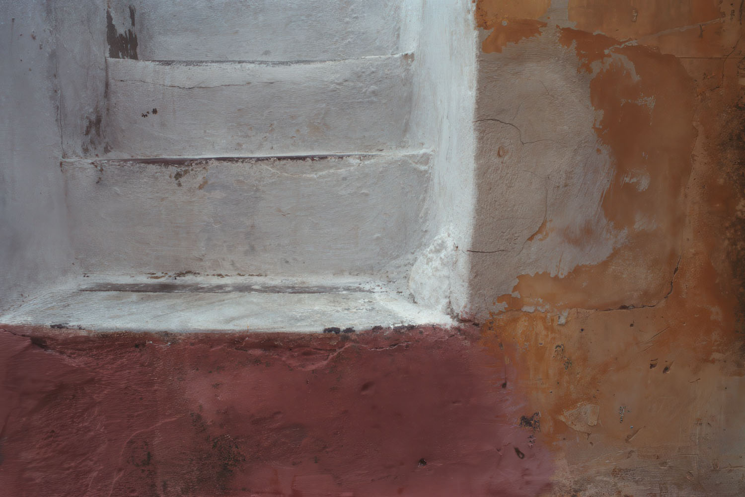 Fine art photography - Close-up of monastery steps in Greece.