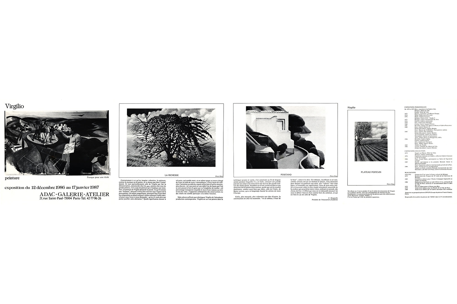 Photographe d’oeuvres d’art - Catalogue du peintre Virgilio.